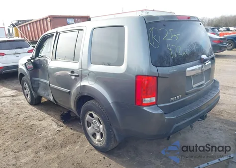 2010 Honda Pilot Lx from USA, damaged, VIN 5FNYF4H25AB008144